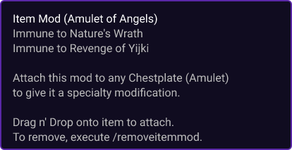Amulet of Angels item card