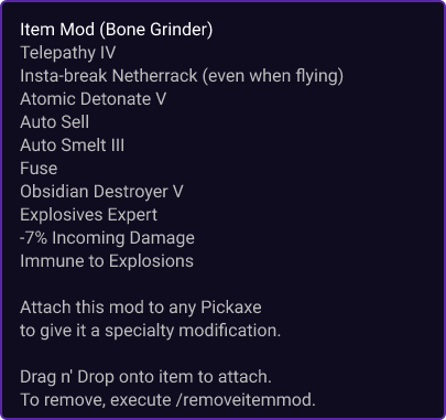 Bone Grinder item card