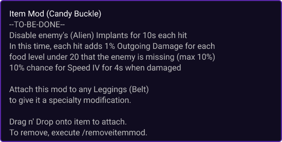 Candy Buckle item card