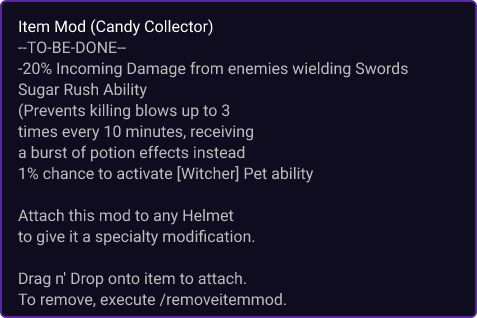 Candy Collector item card