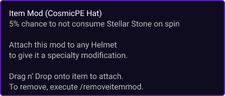 CosmicPE Hat item card