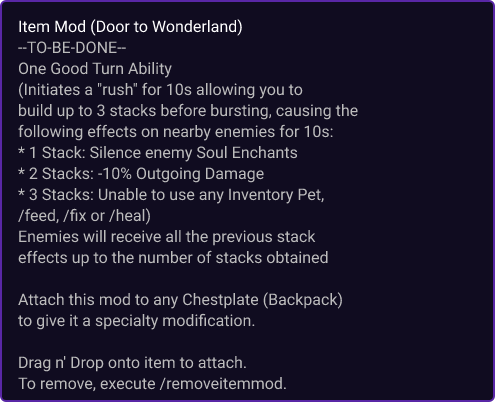 Door to Wonderland item card