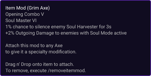 Grim Axe item card