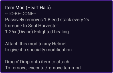 Heart Halo item card