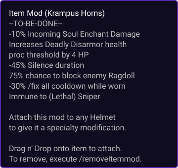 Krampus Horns item card