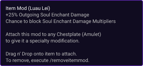 Luau Lei item card