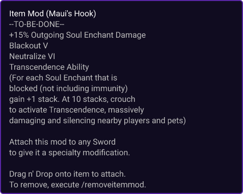 Maui's Hook item card