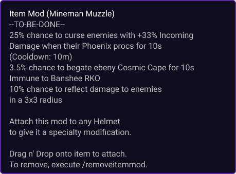 Mineman Muzzle item card