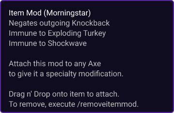 Morningstar item card