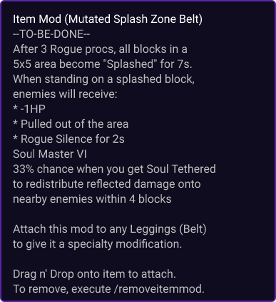 Mutated Splash Zone Belt item card
