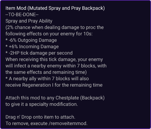 Mutated Spray and Pray Backpack item card
