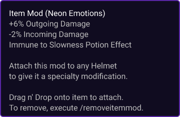 Neon Emotions item card