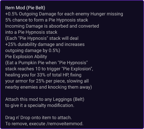 Pie Belt item card