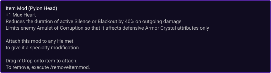 Pylon Head item card