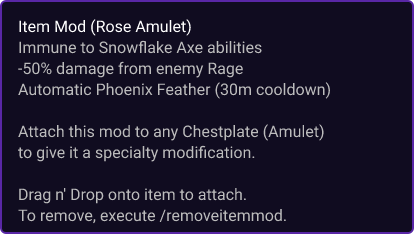 Rose Amulet item card