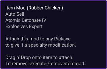 Rubber Chicken item card