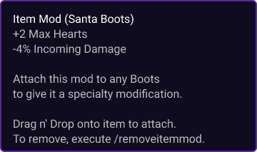 Santa Boots item card