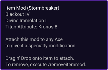 Stormbreaker item card