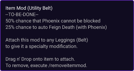 Utility Belt item card