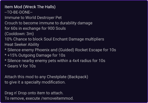 Wreck The Halls item card